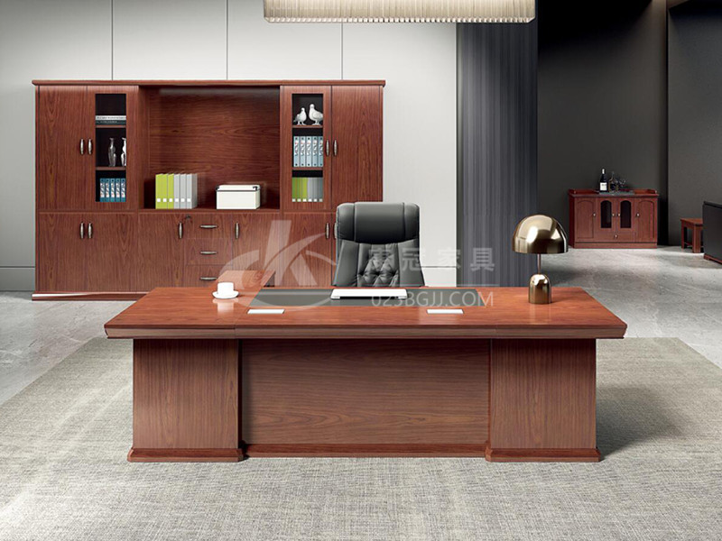 实木老板桌-07