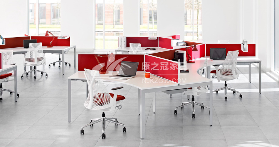 南京办公家具哪家有展厅-康冠办公家具展厅
